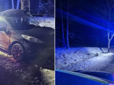 Tragedia pod Białym Borem. Nie żyje kierowca i 19-letnia pasażerka