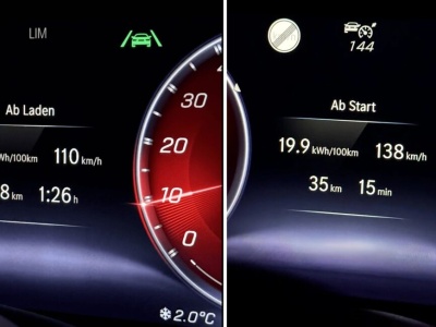 Pierwsze testy Mercedesa CLA EQ Tech przy temperaturach w okolicy 0 °C. Dobre, niskie zużycie energii