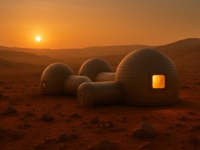 Marsjański beton, który sam rośnie. Bakterie jako najważniejszy sprzęt budowlany w historii NASA