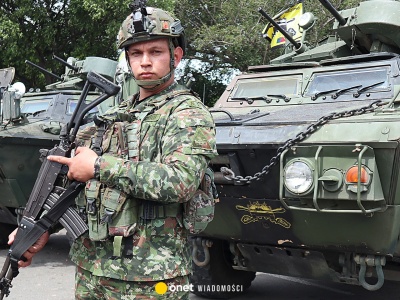 Kolumbia rozmieszcza wojsko na granicy z Wenezuelą. To przez amerykański atak