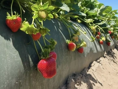 Truskawki owocują bardzo dobrze w Ameryce Północnej. Udana zima plantatorów!