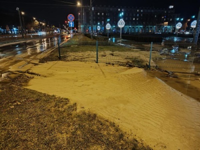Dziura na dwa metry. Torowisko na Placu Centralnym zamknięte do odwołania