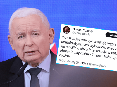Jarosław Kaczyński odpowiedział na wpis Tuska. Takich słów jeszcze nie było
