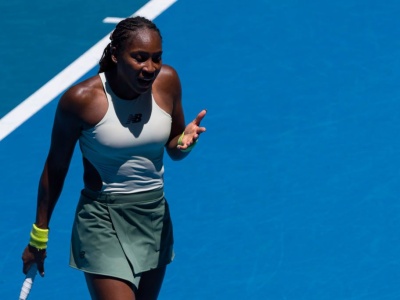 Gauff ostro o kibicach. 