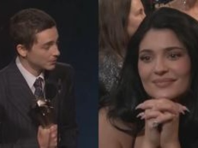 Timothee Chalamet WYZNAJE MIŁOŚĆ Kylie Jenner odbierając nagrodę: 