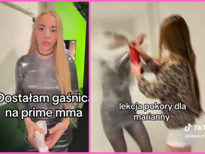 Marianna Schreiber oberwała gaśnicą. Atak na konferencji Prime MMA hitem sieci