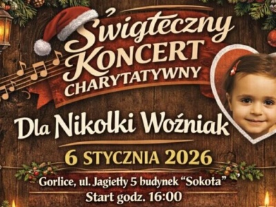 Charytatywny koncert dla Nikoli. Na scenie Zespół Max, drużba Kamil i Zespół Zgraja
