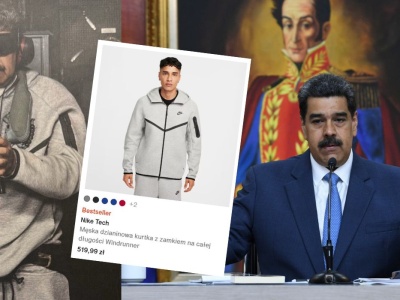 Dresik Nike, w którym pojmano Maduro, stał się obiektem zainteresowania i bestsellerem