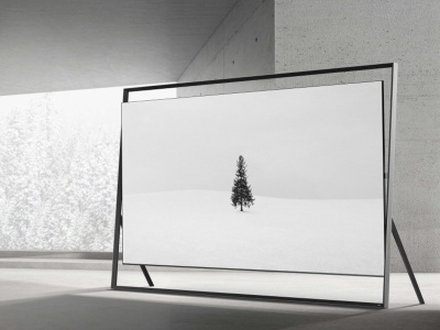 Samsung R95H. 130-calowy kolos Micro RGB, który udaje dzieło sztuki