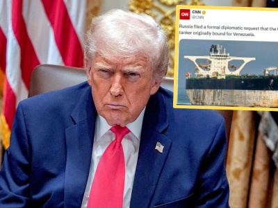 USA chcą przejąć uciekający tankowiec. To może zakłócić negocjacje z Rosją