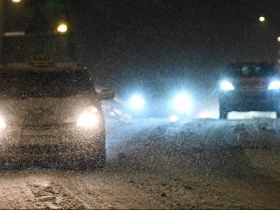 Noc pod znakiem nie tylko silnego mrozu. Pyły wiszą w powietrzu