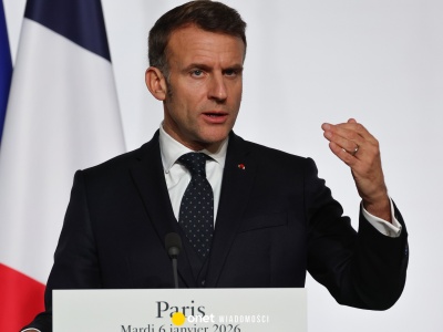 Emmanuel Macron chce wysłać wojsko do Ukrainy. 