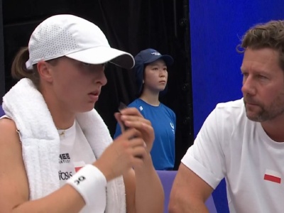 Małe nerwy, a potem walec. Tak Świątek potraktowała Fissette'a