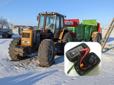 Powerbank do rozruchu ciągnika zimą – który poradzi sobie z silnikiem Diesla?