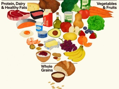 Rząd USA przygotował nową piramidę żywieniową. Nacisk na mięso i tłuszcze