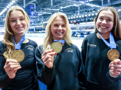 Łyżwiarstwo szybkie. Polskie sprinterki i Damian Żurek mistrzami Europy!