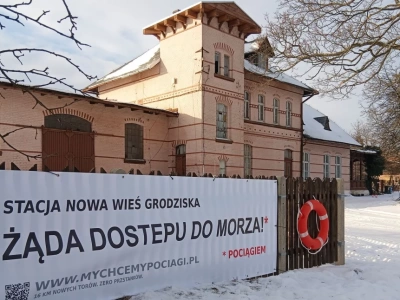 Nowa Wieś Grodziska żąda dostępu do morza
