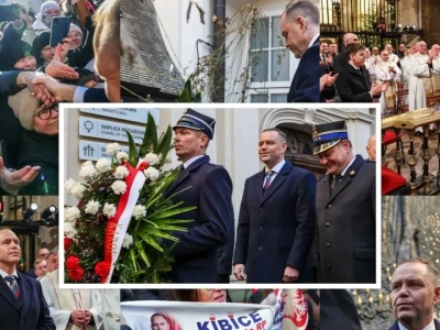 Pielgrzymka kibiców. Prezydent Nawrocki na Jasnej Górze. ZOBACZ ZDJĘCIA