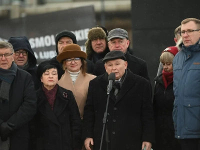 Awantura na miesięcznicy smoleńskiej. Kaczyńskiemu puściły nerwy