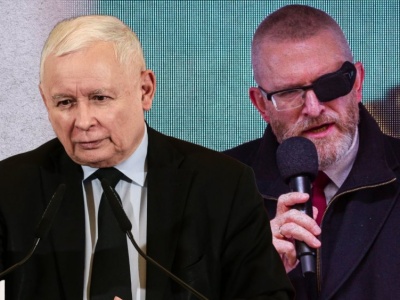 Afera po słowach Kaczyńskiego o Braunie. Komentarz Tuska rozwścieczy prezesa