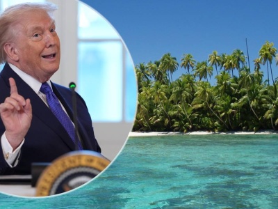 Chcą nazwać wyspę imieniem Trumpa. Mają jeden warunek