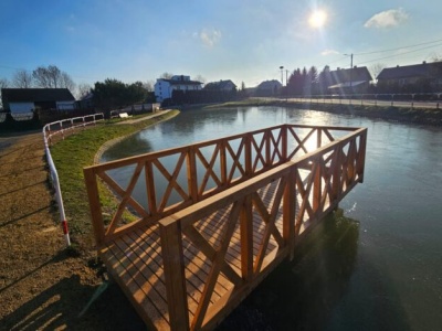 Nowa przestrzeń rekreacyjna przy zbiorniku w Krasicach