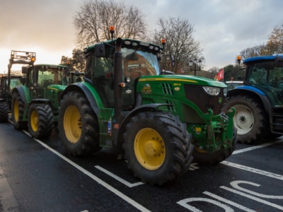W Irlandii trwa ogólnokrajowy protest rolników. Chodzi o umowę UE-Mercosur
