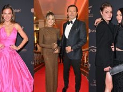 Gala Mistrzów Sportu. Śmietanka gwiazd na ściance: landrynkowa Lewandowska, eleganccy Majdanowie, Zillmann i Lesar w duecie