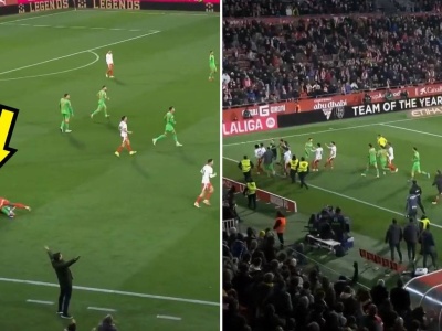 Potężna awantura na boisku. Sceny rodem ze sportów walki