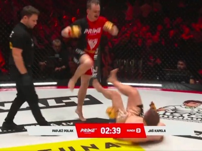 Jaś Kapela pokonał „Papjeża Polaka” na gali Prime Show MMA 15!