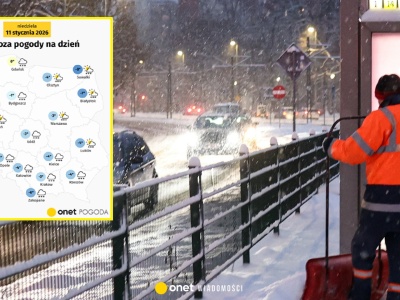 Śnieżyce wtargną dziś do Polski. W tych regionach sypnie szczególnie mocno