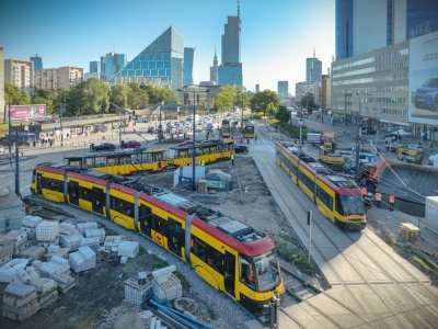 Warszawa. Intensywny rok na torach tramwajowych