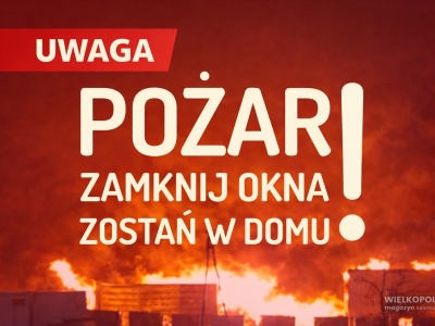 Uwaga! Trwa akcja gaśnicza w Tarnowie Podgórnym. Apel do mieszkańców