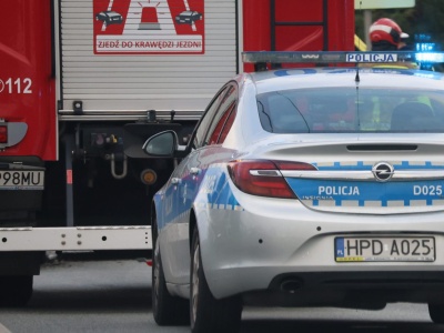 Dachowanie na drodze ekspresowej pod Kurowem. Jedna osoba poszkodowana, poważne utrudnienia w kierunku Lublina