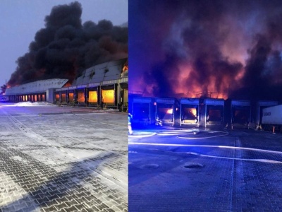 Ogromny pożar pod Poznaniem. Władze apelują: Zamknij okna, zostań w domu