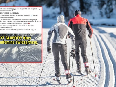 Pokazali zdjęcia z trasy biegowej. Nie gryzą się w język. 