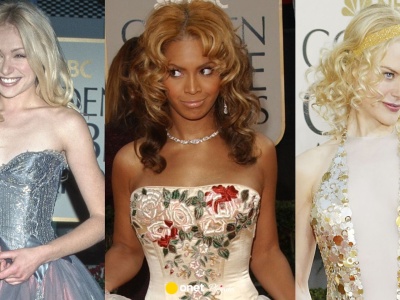 Modowe koszmarki ze Złotych Globów. Beyoncé jak panna młoda i 