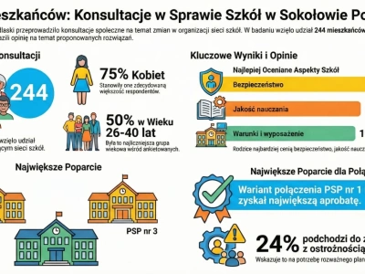 Sokołów Podlaski podsumował konsultacje w sprawie sieci szkół