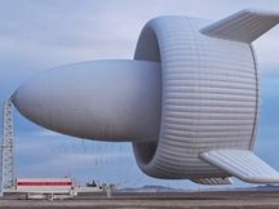 Wielka turbina wiatrowa unosząca się nad Chinami. Przełomowy test