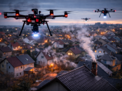 Drony latają nad domami. Urzędy żądają 4000 zł zaległego podatku za 5 lat