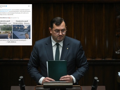 Wylano gnojowicę przed domem ministra Krajewskiego!