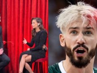 Łukasz Kadziewicz śmieszkuje ze swatania Wieniawy z Fornalem. 