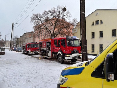 Śmiertelny pożar w Chełmnie. Ogień pojawił się na parterze kamienicy   przy ul. Młyńskiej