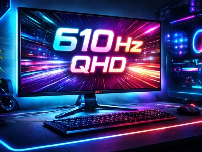 Potężna nowość! Z odświeżaniem 610 Hz będziesz niepokonany w grach