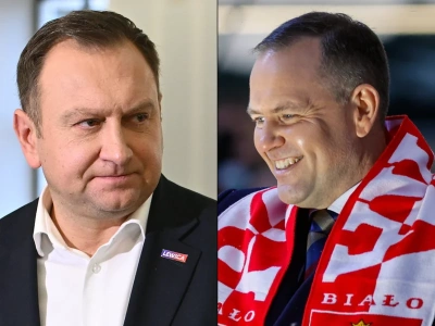 Kontrowersje po spotkaniu Nawrockiego z kibicami. Awantura w programie na żywo