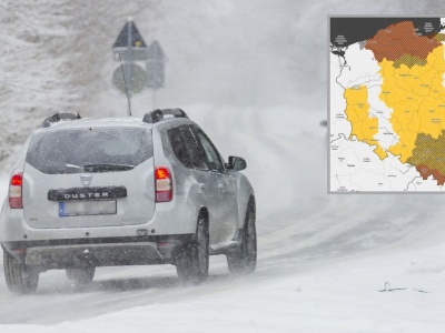 Atak zimy w Polsce. Śnieg, mróz i sztorm na Bałtyku. Alerty RCB