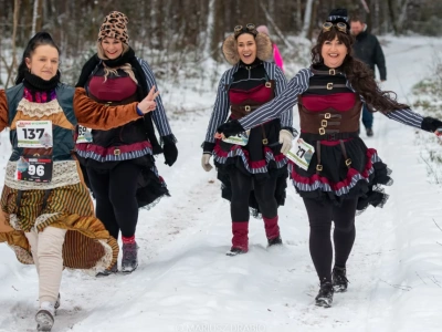 9. Charytatywny Marszobieg „Skórzec Biega” w Dąbrówce-Stanach. Zbierano środki na leczenie Mieszka