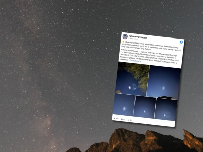 Tajemniczy obiekt na niebie nad Polską. To nie UFO. Jest wyjaśnienie