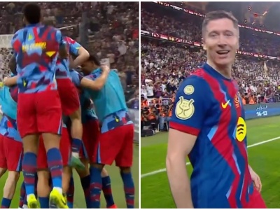 Lewandowski pomógł Barcelonie zdobyć kolejne trofeum! Real Madryt odprawiony z kwitkiem