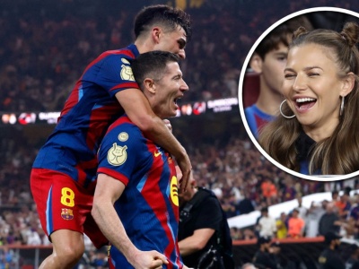 Robert Lewandowski błysnął w El Clasico! Tak zareagowała żona